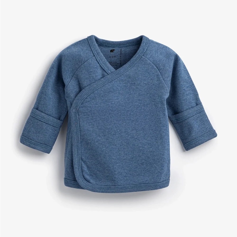 Monica+Andy Baby Wrap Top - GOTS organic cotton